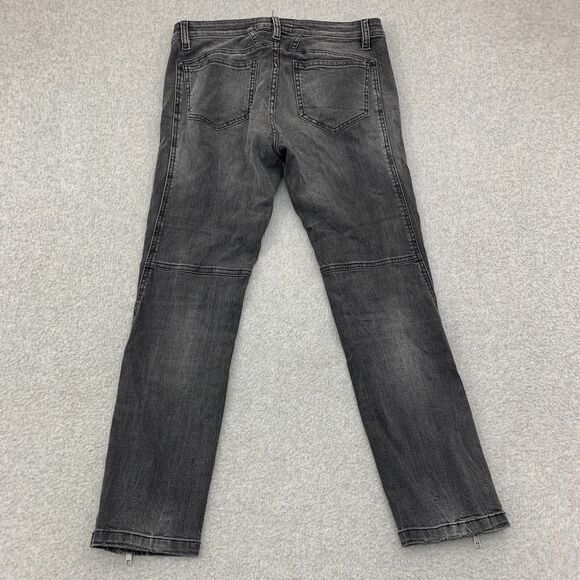 Closed Jeans Size 28 The Original Product Arizona Stretch Moto Ankle Zip Jeans - Picture 14 of 16